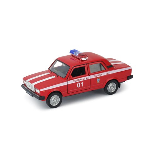 Инерционная машинка Welly 1:34-39 LADA 2107 Пожарная охрана