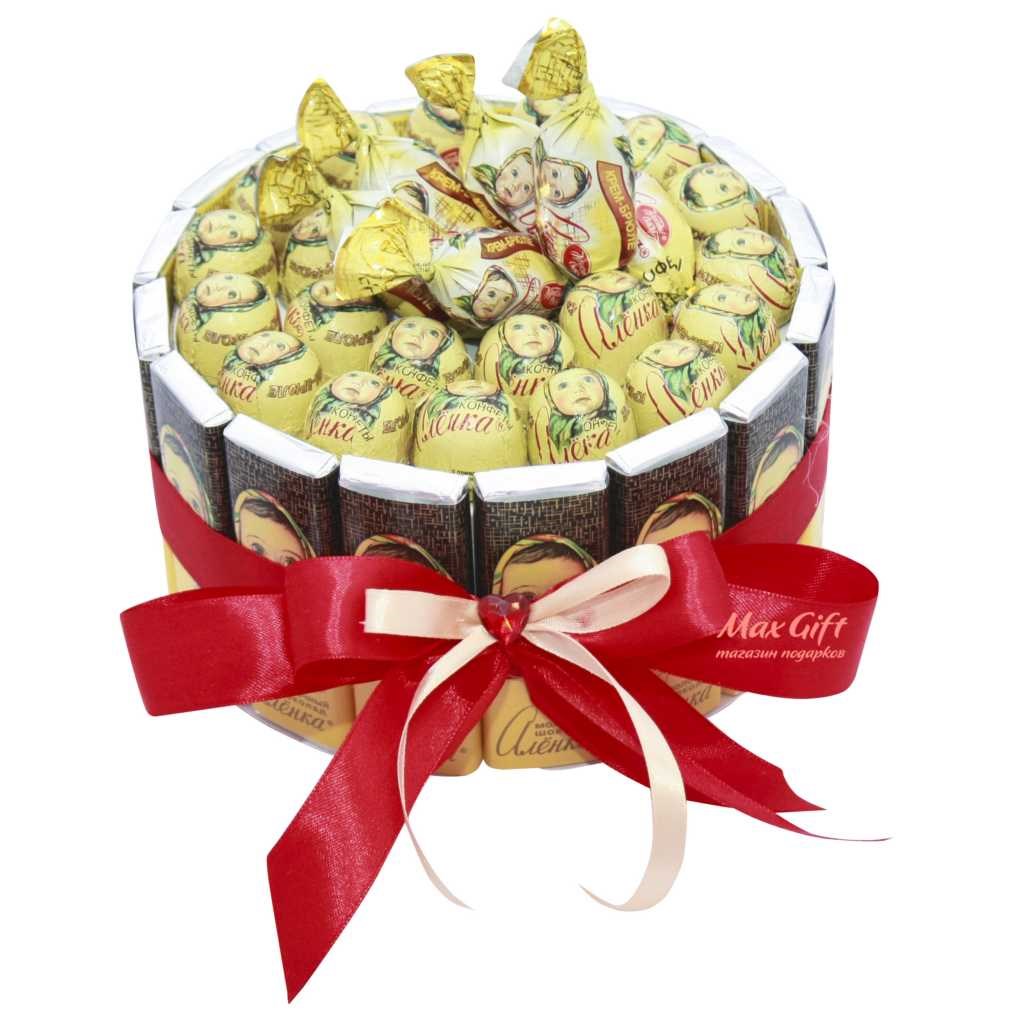 Торт из конфет # | Anna Crafta - подарки и вкусные букеты ручной работы