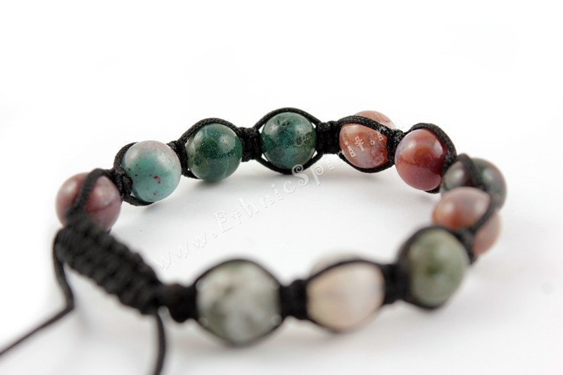 Браслет Shamballa, яшма