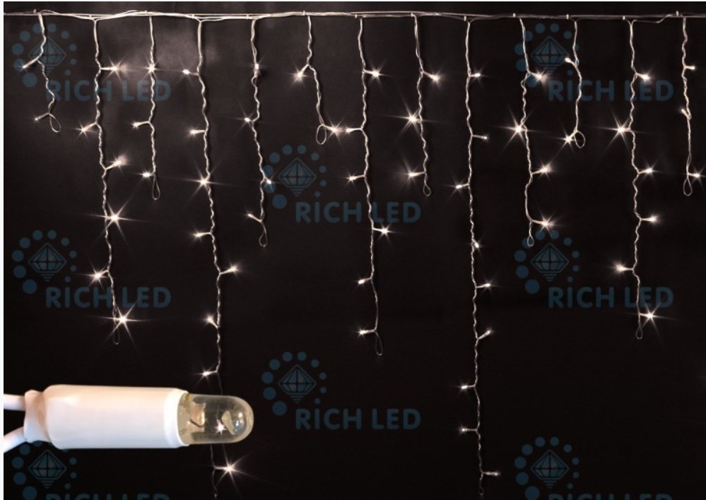Гирлянда Rich Led RL-i3*0.9-CT/WW