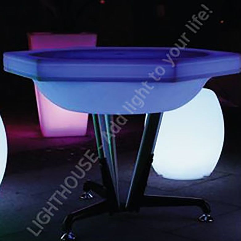 Светодиодный фуршетный led стол Hexagonal