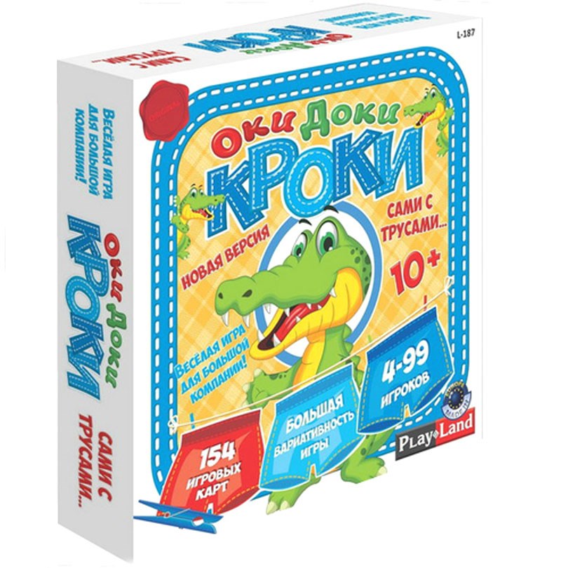 Настольная игра «Оки доки Кроки» (10+)