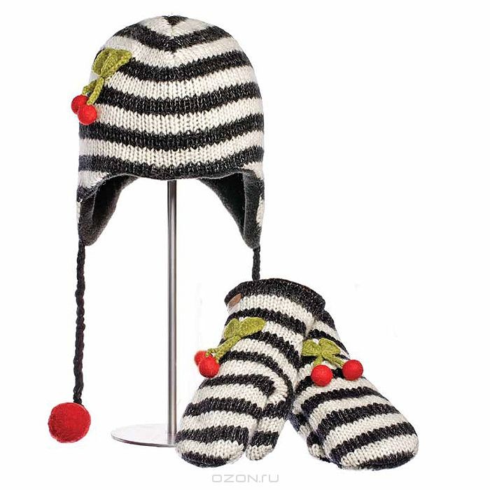 Шапка Knitwits, полосатая