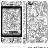 Наклейка на iPhone 4