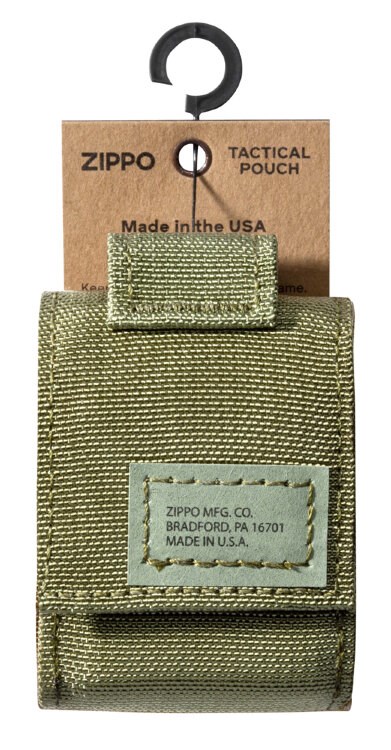 Чехол для зажигалки ZIPPO 48402 с фиксатором на ремень, хаки