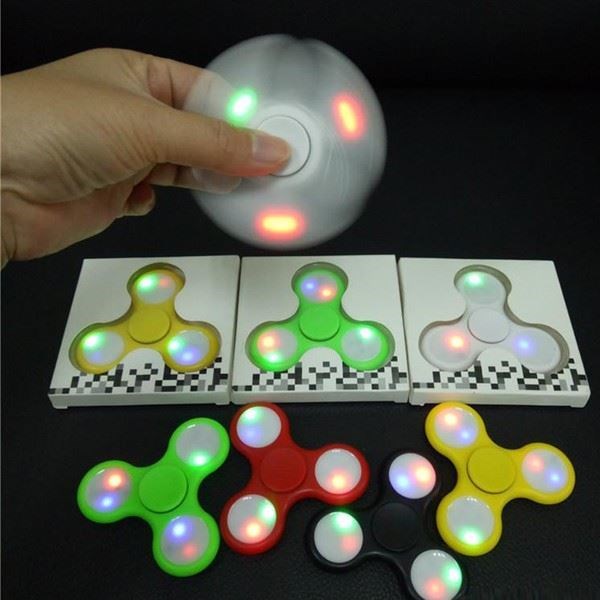 Спиннер Fidget Spinner LED light (лопасти с подсветкой)