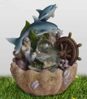 Фонтан Дельфины и морское дно