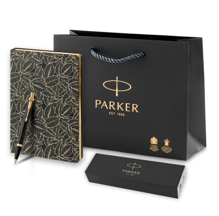 Подарочный набор Parker: шариковая ручка и ежедневник P1931110_5301666