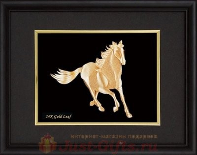 Декоративное панно Конь Golden Orchid
