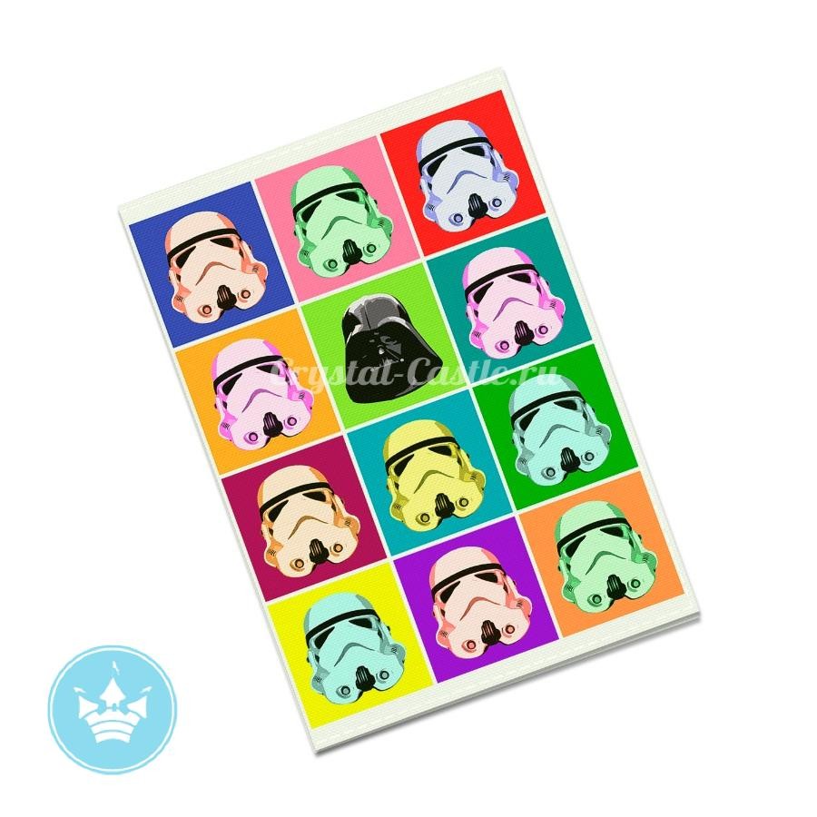 Обложка на паспорт Star Wars pop-art