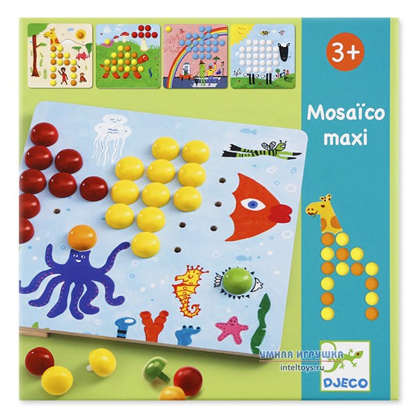 Игра-мозаика «Макси», Djeco