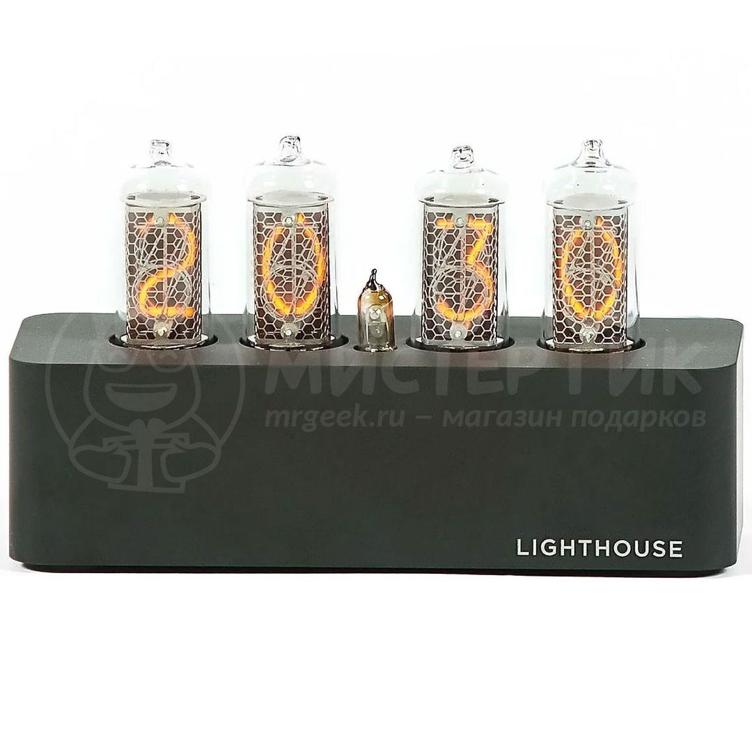 Ламповые часы Lighthouse 1.0 Black