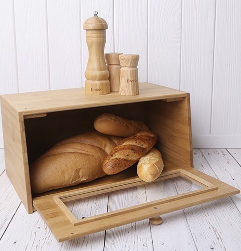 Хлебница 182 Bread Bravo с прозрачной дверцей