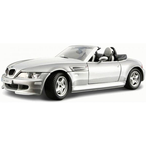 Металлическая машинка BMW M Roadster (серебристый)