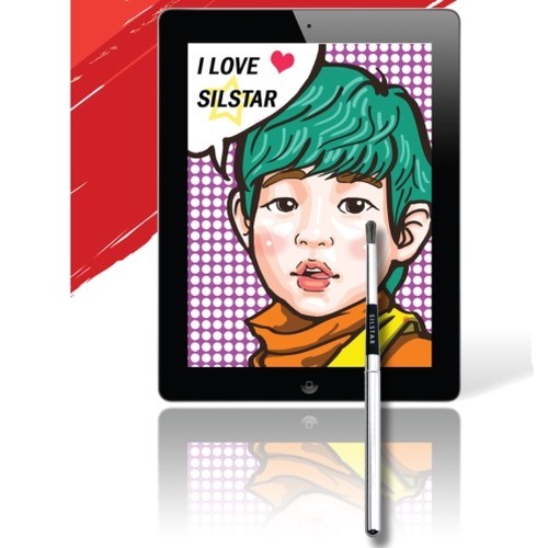 Кисть-стилус для планшета Silstar Artist Brush