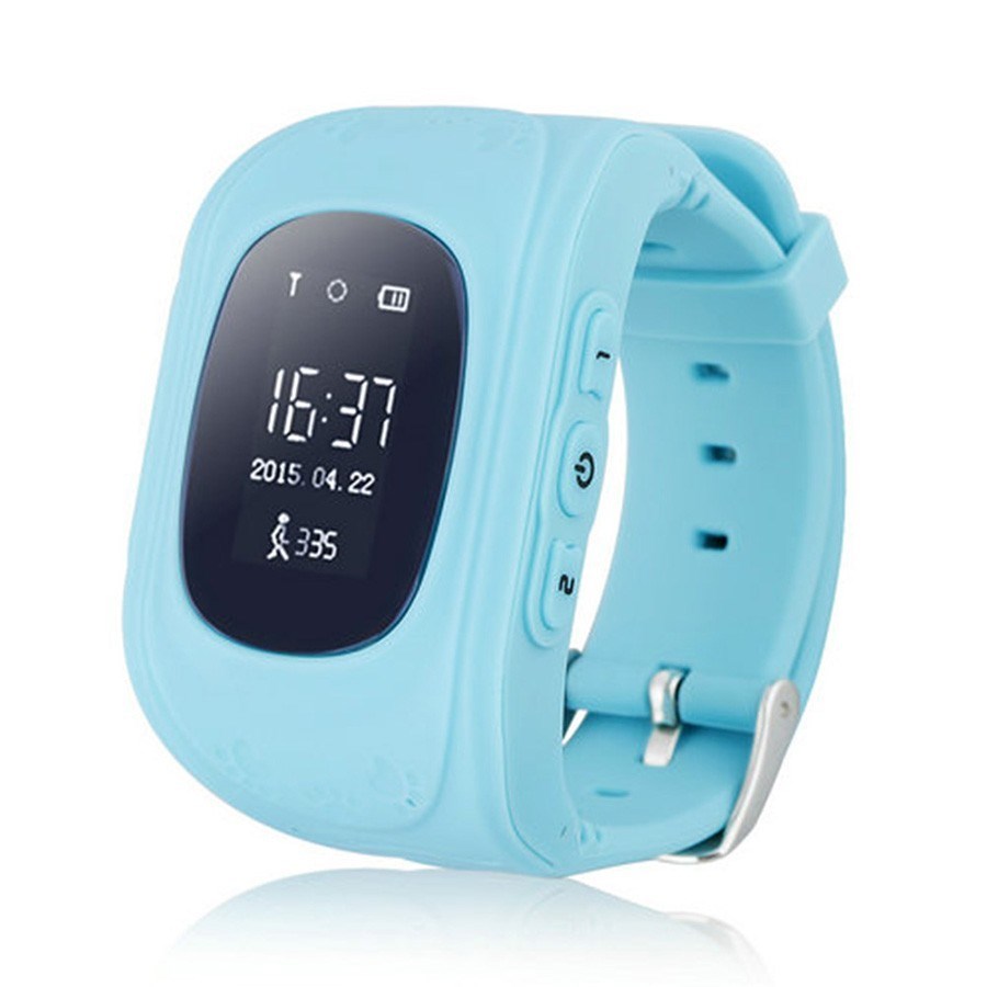 Детские часы GPS трекер Smart Baby Watch Q50, синие