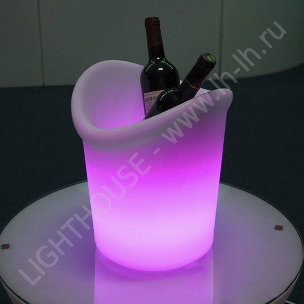 Светящееся LED ведерко для льда Bove (под заказ)