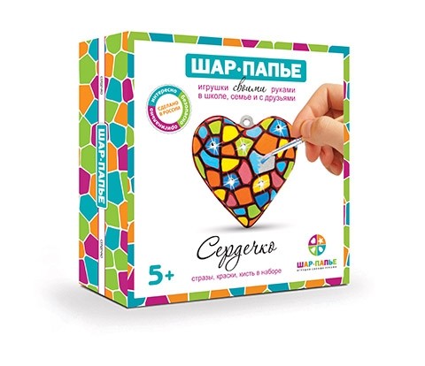 Набор со стразами Сердце