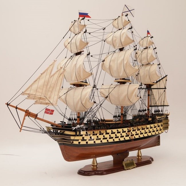 Модель линкора 12 Апостолов 1853г