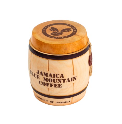 Кофе Jamaica Blue Mountain в деревянном бочонке, 80 гр