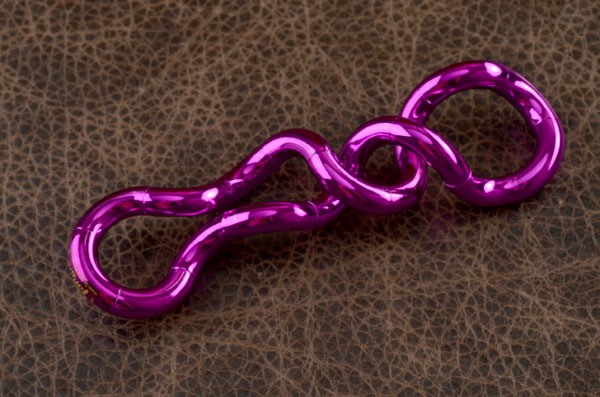 Головоломка Tangle, металлик (розовый)