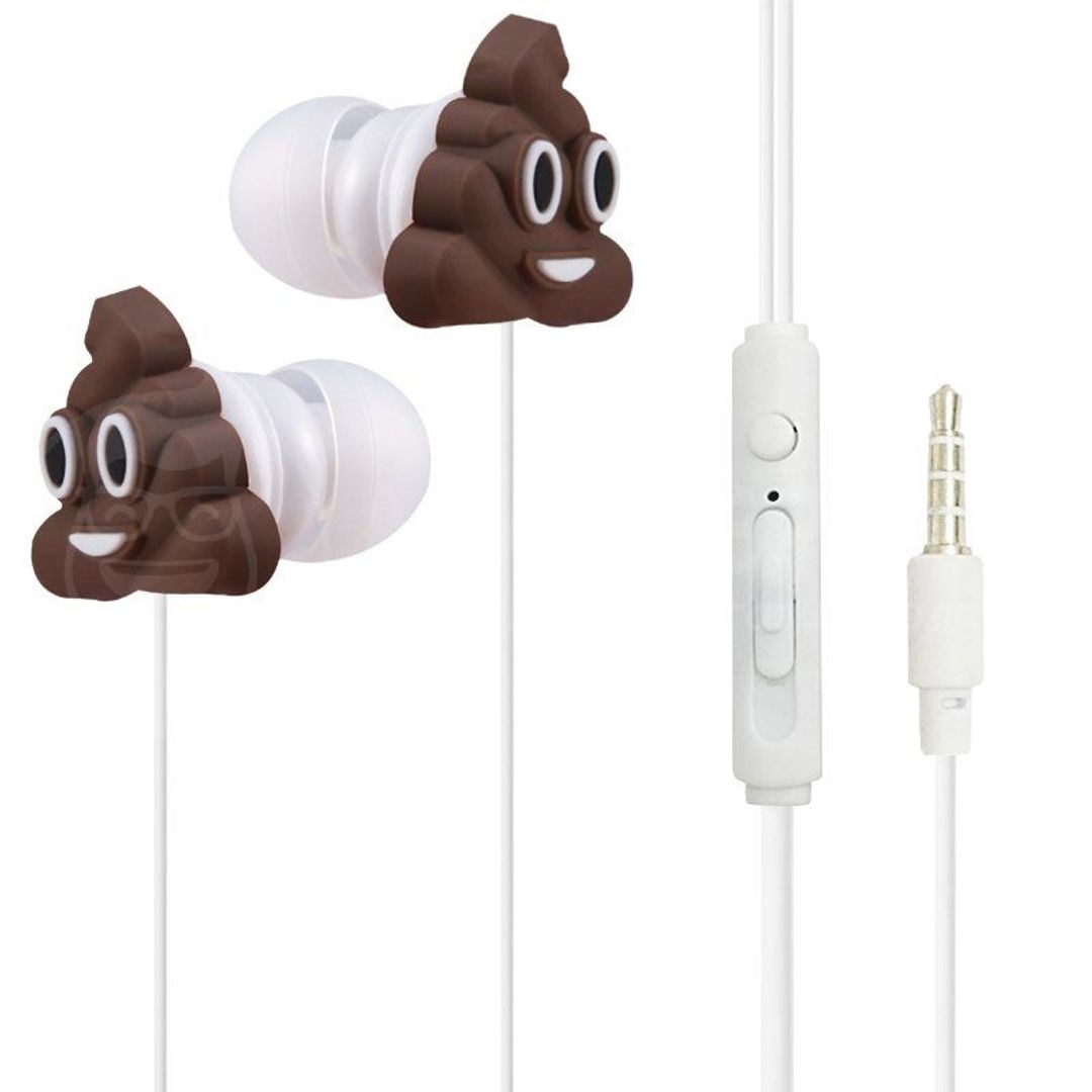 Наушники Emoji Какашки