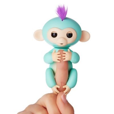 Интерактивная игрушка Fingerlings Baby Monkey, зеленый