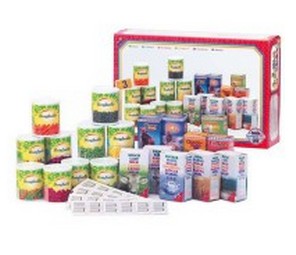 Игровой набор продуктов со штрих-кодами