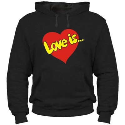 Унисекс толстовка Love is