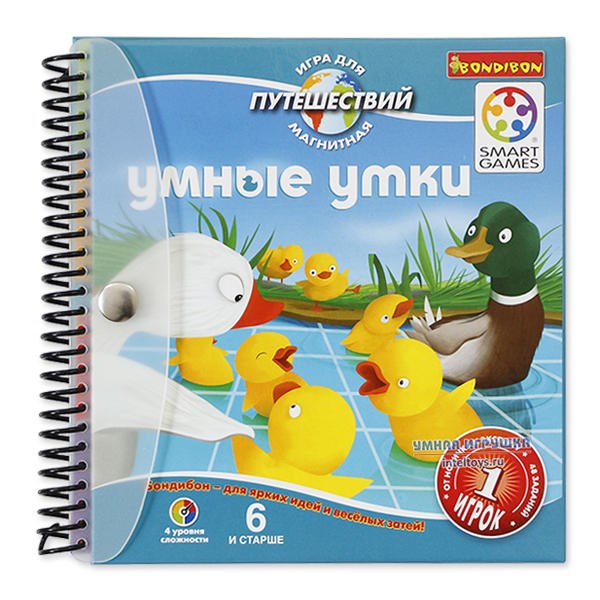 Логическая игра «Умные утки», Bondibon (Бондибон)