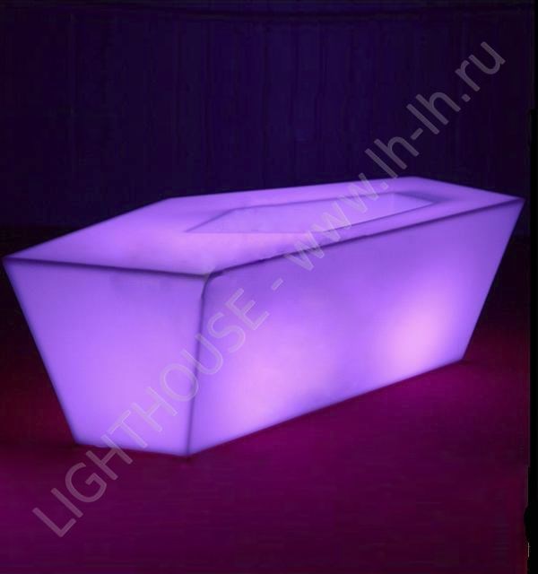 Светящийся LED стол Chesne RGB Accum