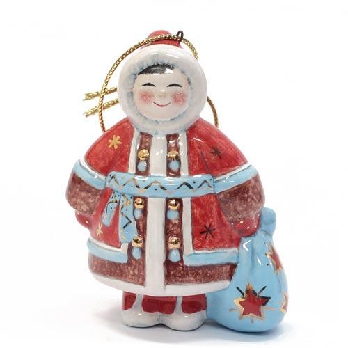 Елочная игрушка Мальчик с мешком (Север)