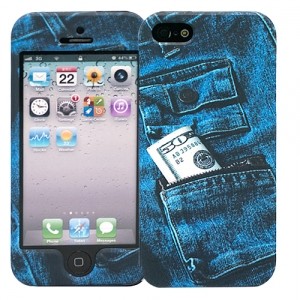 Чехол для iPhone 5/5s Dual Jeans