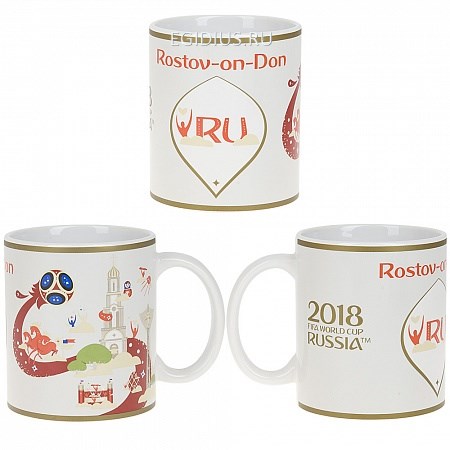 Керамическая кружка ЧМ 2018/Rostov-on-Don