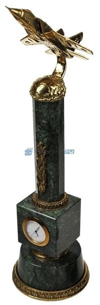 Настольные часы Самолет МИГ-31 на взлете