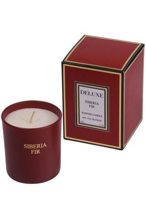 Свеча DELUX AROMA в стеклянном стакане, в асс.