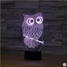 3D светильник Сова