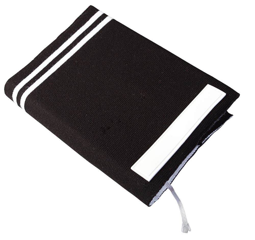 Ежедневник Stripe, черный