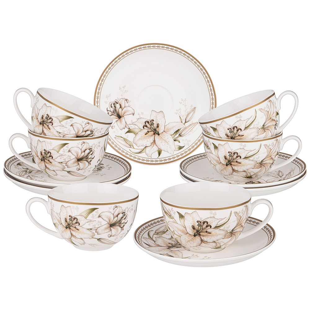 Чайный набор Lefard Lilies на 6 персон