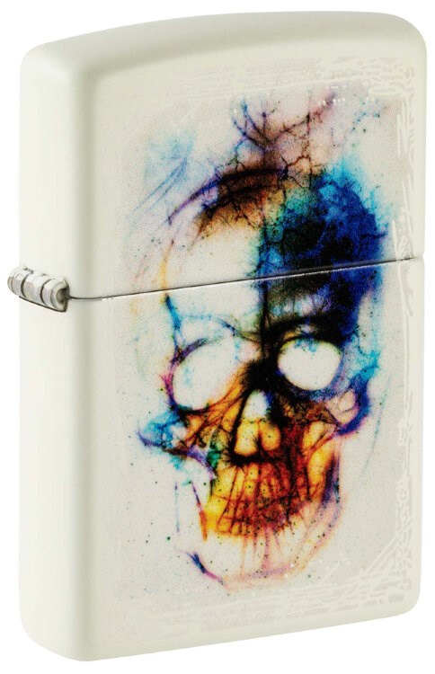 Зажигалка Skull Design ZIPPO 48563 светящаяся в темноте