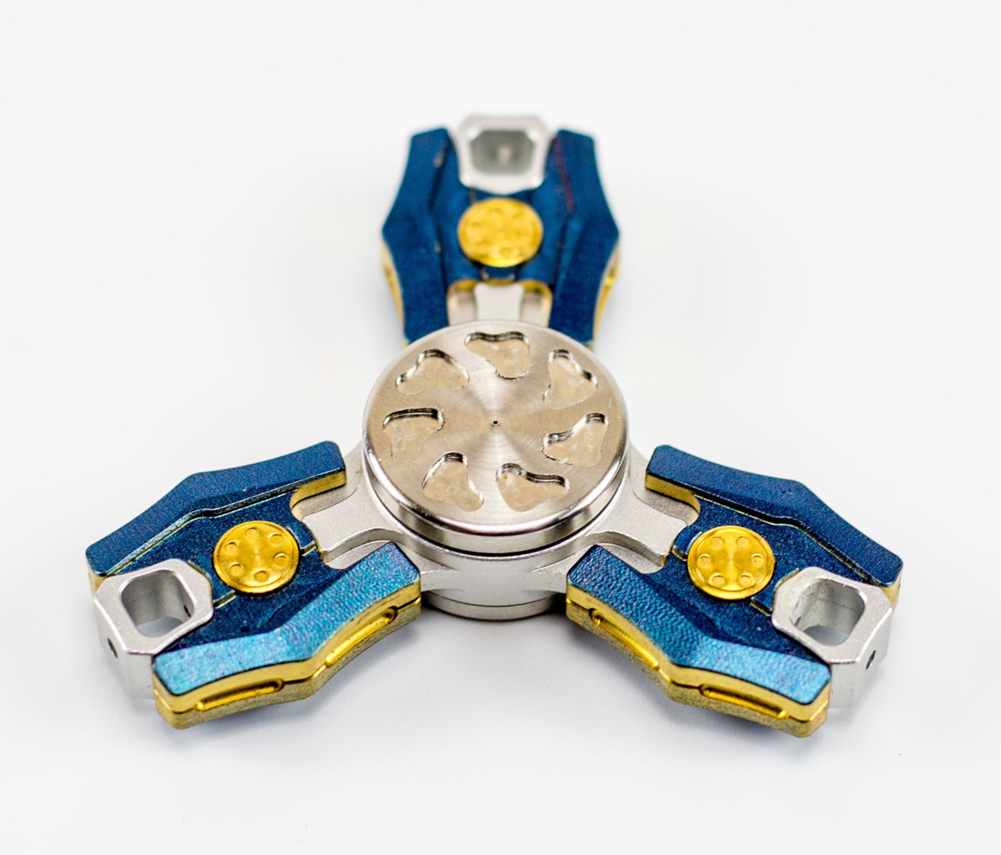 Коллекционный спиннер Blue Metal