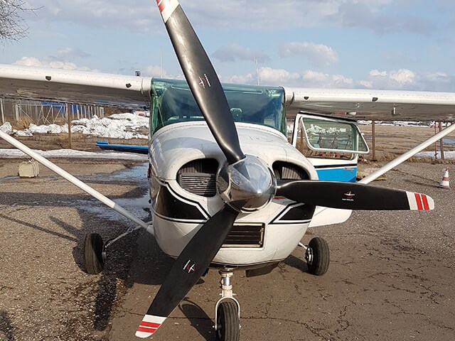 30 минут полета на Cessna-182