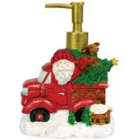 Дозатор для жидкого мыла Truckin With Santa