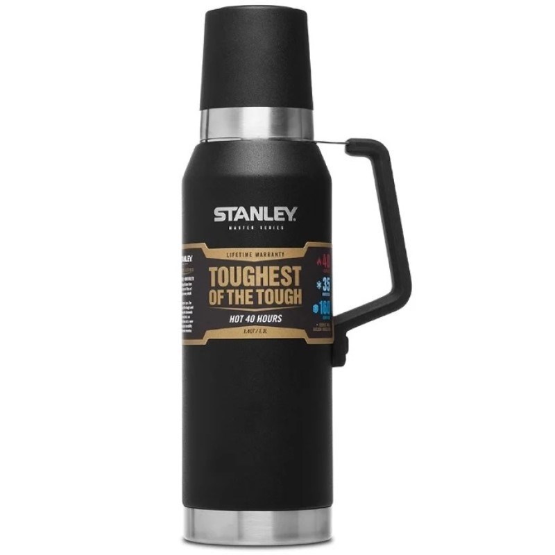 Термос Stanley Master, 1.3 л, черный