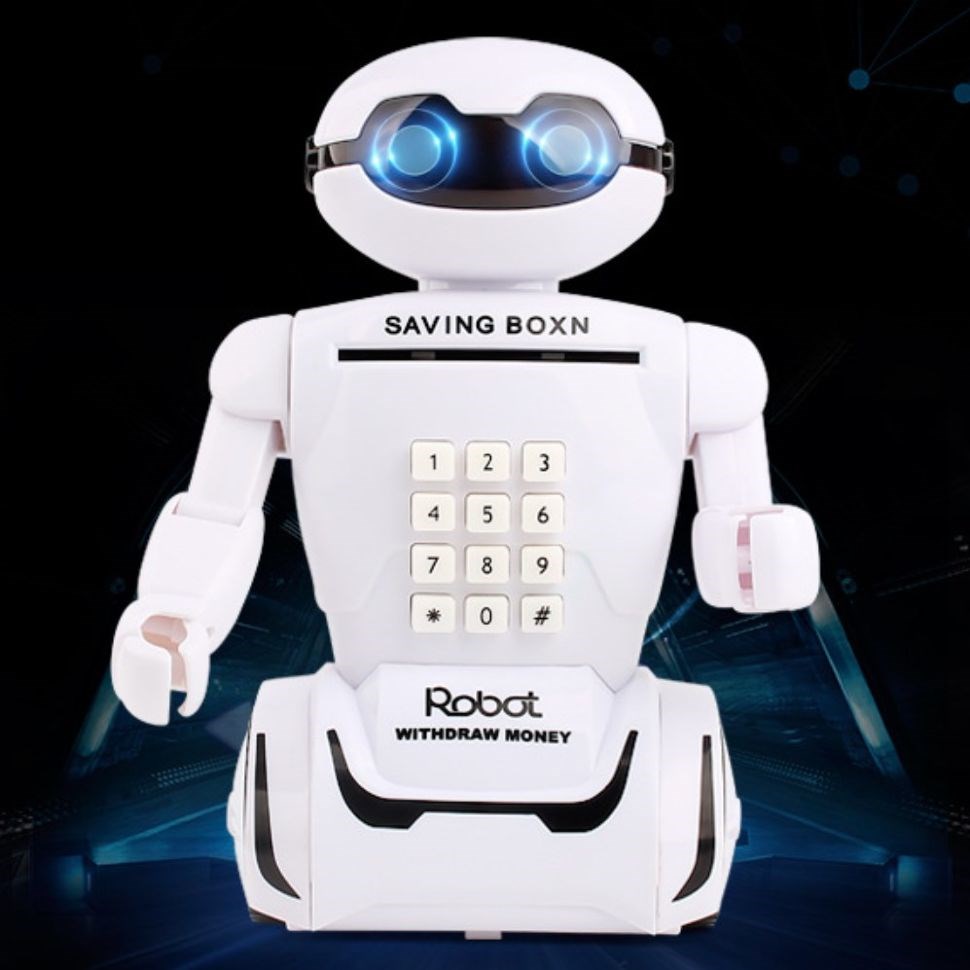 Копилка-светильник Робот Saving Boxn