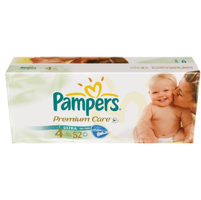 Подгузники Pampers Premium Care Maxi (7-18 кг) 52 шт.