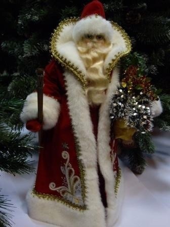 Набор для раскрашивания Елочная игрушка - Дед Мороз 14 см, керамика