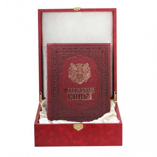 Родословная книга в футляре Художественная