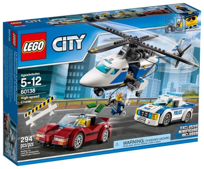 Конструктор LEGO City 60138 Стремительная погоня