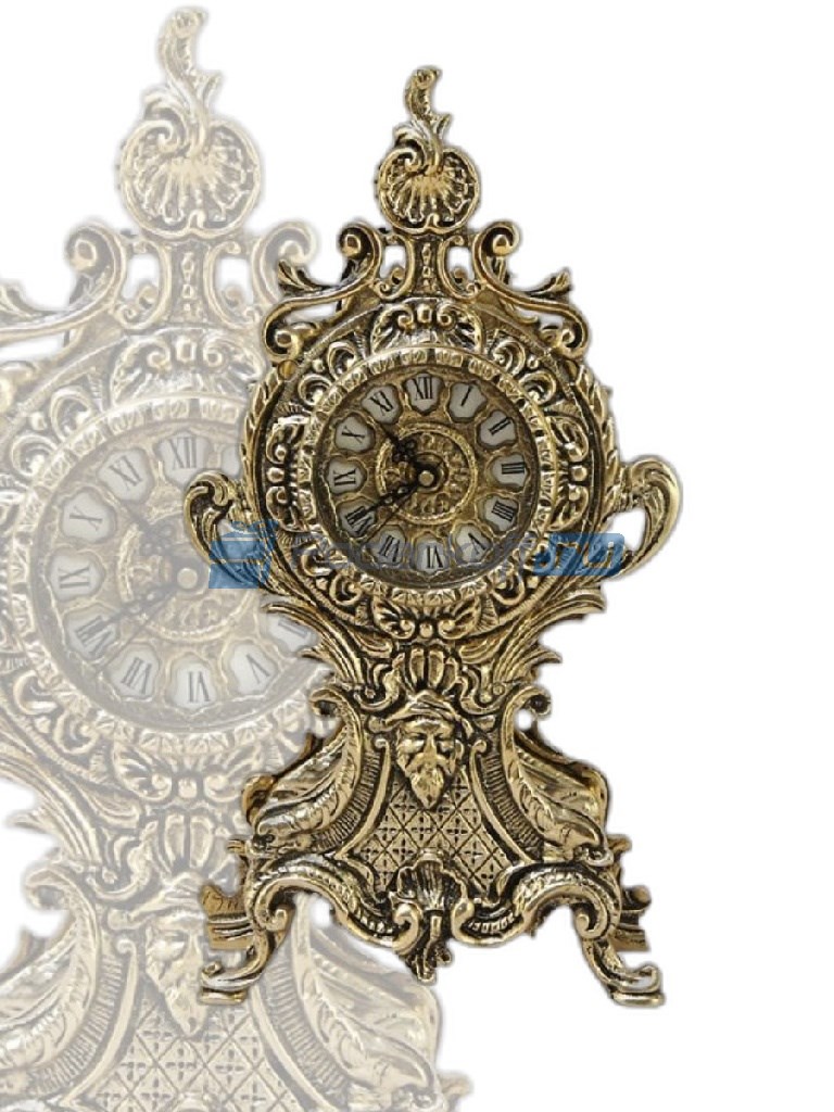 Каминные часы из бронзы Элемент времени (Bello De Bronze)